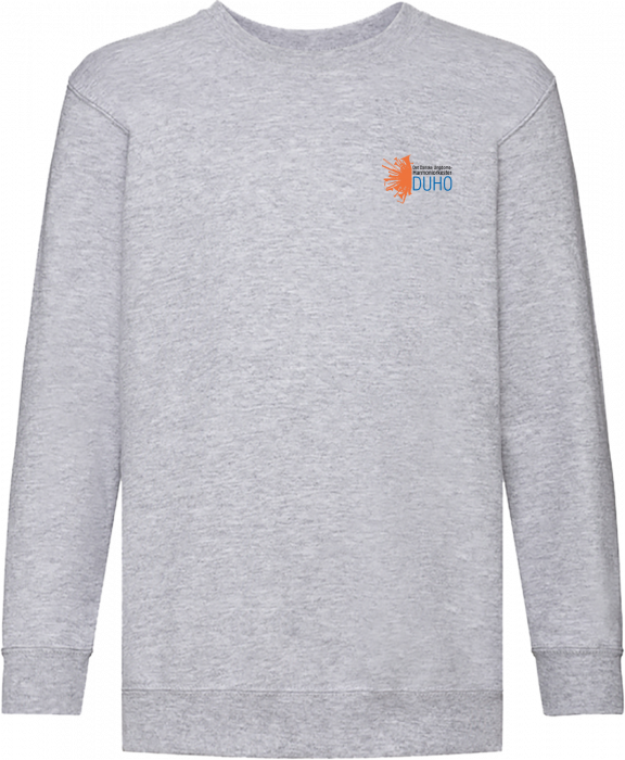 Fruit of the loom - Duho Klassisk Sweatshirt Børn - Heather Grey