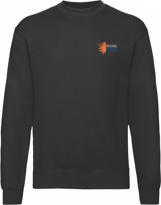 Fruit of the loom - Duho Klassisk Sweatshirt Voksen - Sort