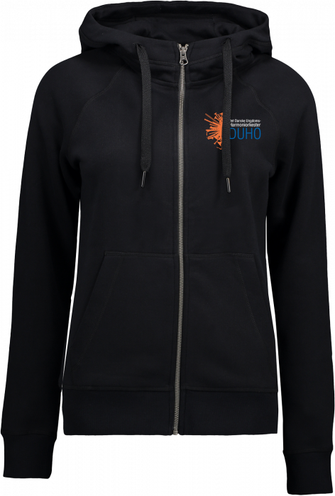 ID - Duho Hoodie W. Zip Women - Noir